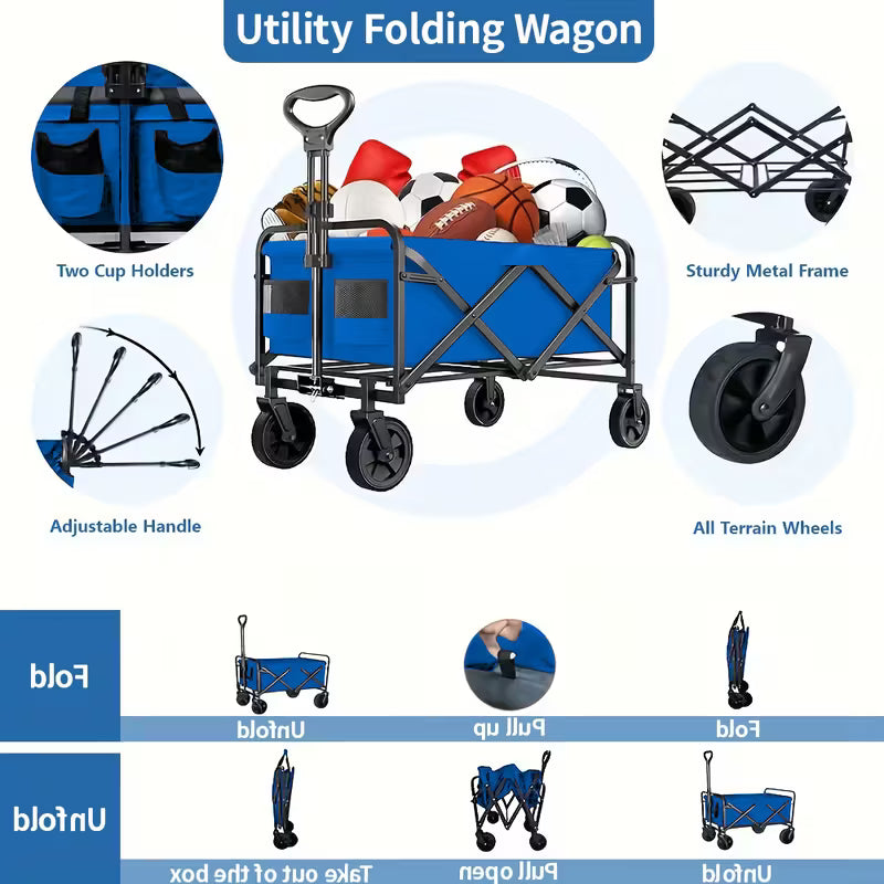 सबै-भूमि बहुउपयोगी भाँडो कार्ट ✅