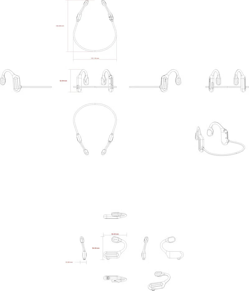 NEW Bone Conduction Headphones