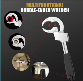 🔥Universal Adjustable Double-ended Wrench