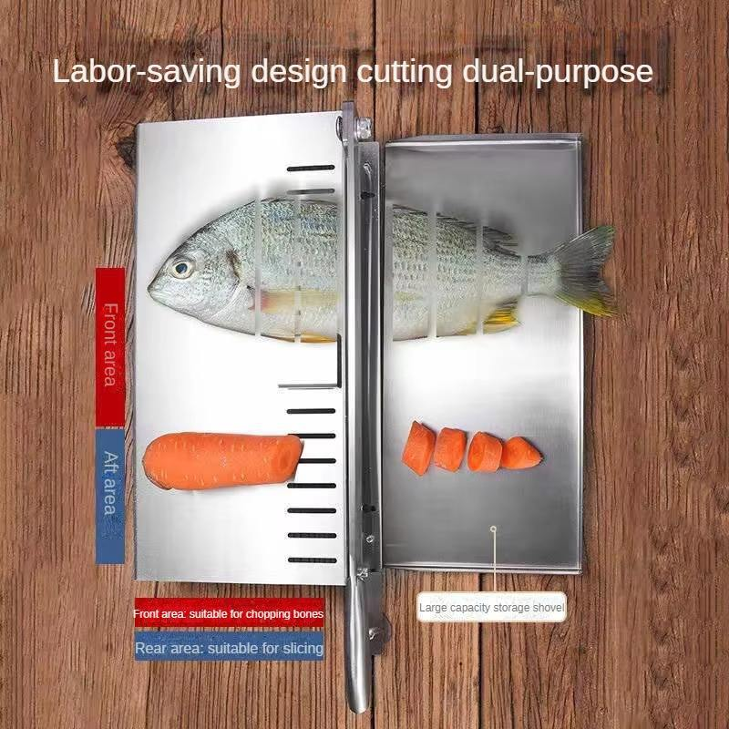 Heavy-Duty Manual Meat Cutter – Perfect for Frozen Beef, Mutton & Veggies