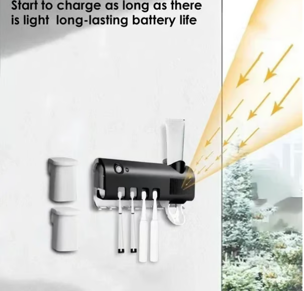 🔥स्मार्ट UV स्टेरिलाइजिङ टूथब्रस होल्डर🦷 ✅