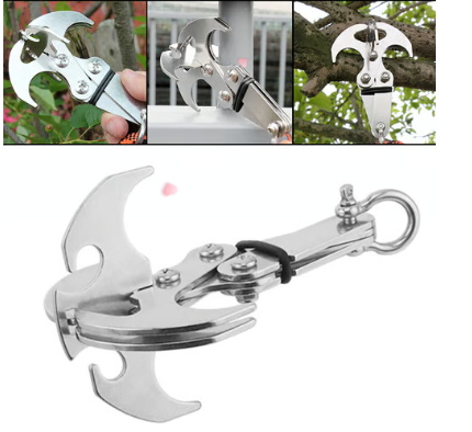 स्टेनलेस स्टील ग्राभिटी ग्र्याप्लिङ हुक