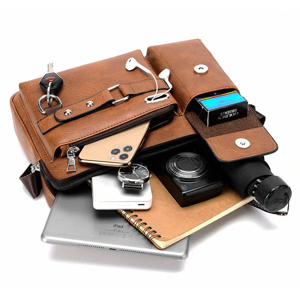 पुरुष र महिलाका लागि कूल बिजनेस शोल्डर क्रसबडी ब्याग