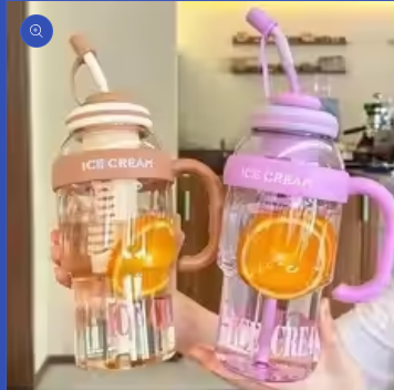 🍼 स्टाइलिश "ICE CREAM" बोटल – स्वास्थ्य र फेसन एकै साथ!
