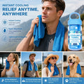 ❄️Cold Sweat Towel You Can Use Anywhere, Anytime! Reusable Soft Absorbent Cooling Portable
