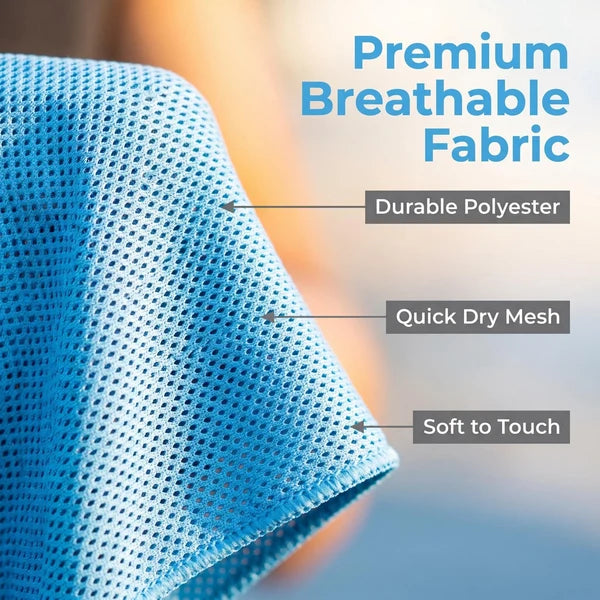 ❄️Cold Sweat Towel You Can Use Anywhere, Anytime! Reusable Soft Absorbent Cooling Portable