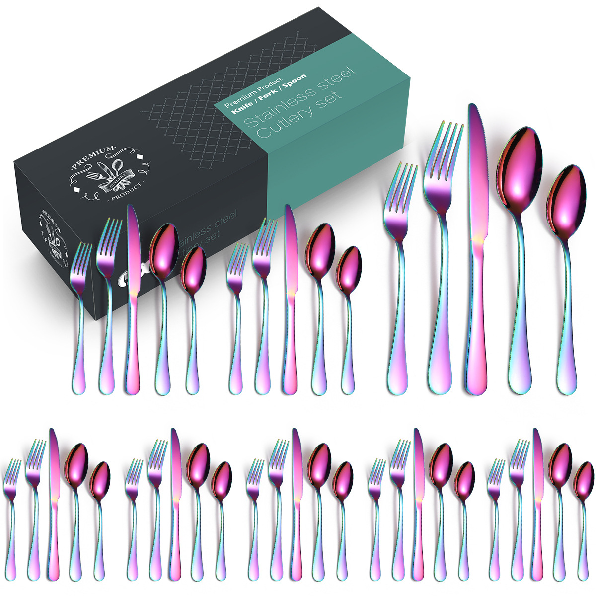 Mirror Polish Families Hotels Knives Forks Spoons