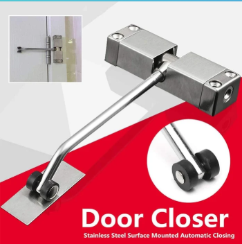 🚪 साइलेंट स्प्रिङ-लोडेड ढोका क्लोजर – स्टेनलेस स्टील एडजस्टेबल अटोमेटिक ढोका क्लोजर