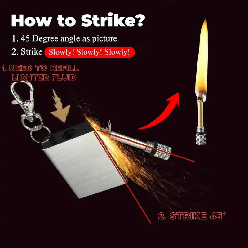 सधैं बल्ने म्याच लाइटर 🔥