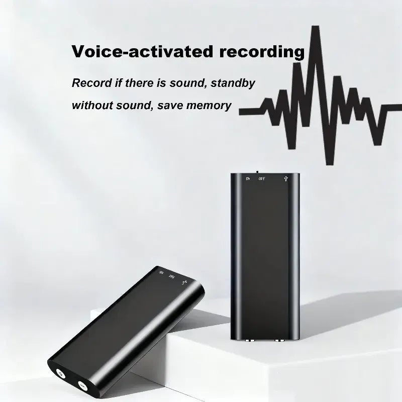 Professional Voice-Activated Digital Recorder, 8GB HD