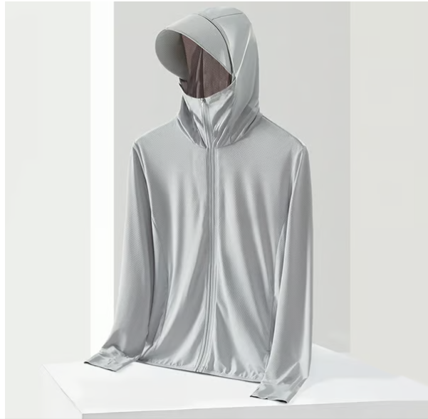 【५० गुणा सूर्य सुरक्षा】 पुरुष तथा महिला दुबैका लागि हल्का सूर्य-रक्षा लुगा