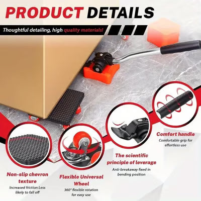 भारी-ड्यूटी 360° फर्निचर सार्ने उपकरण सेट