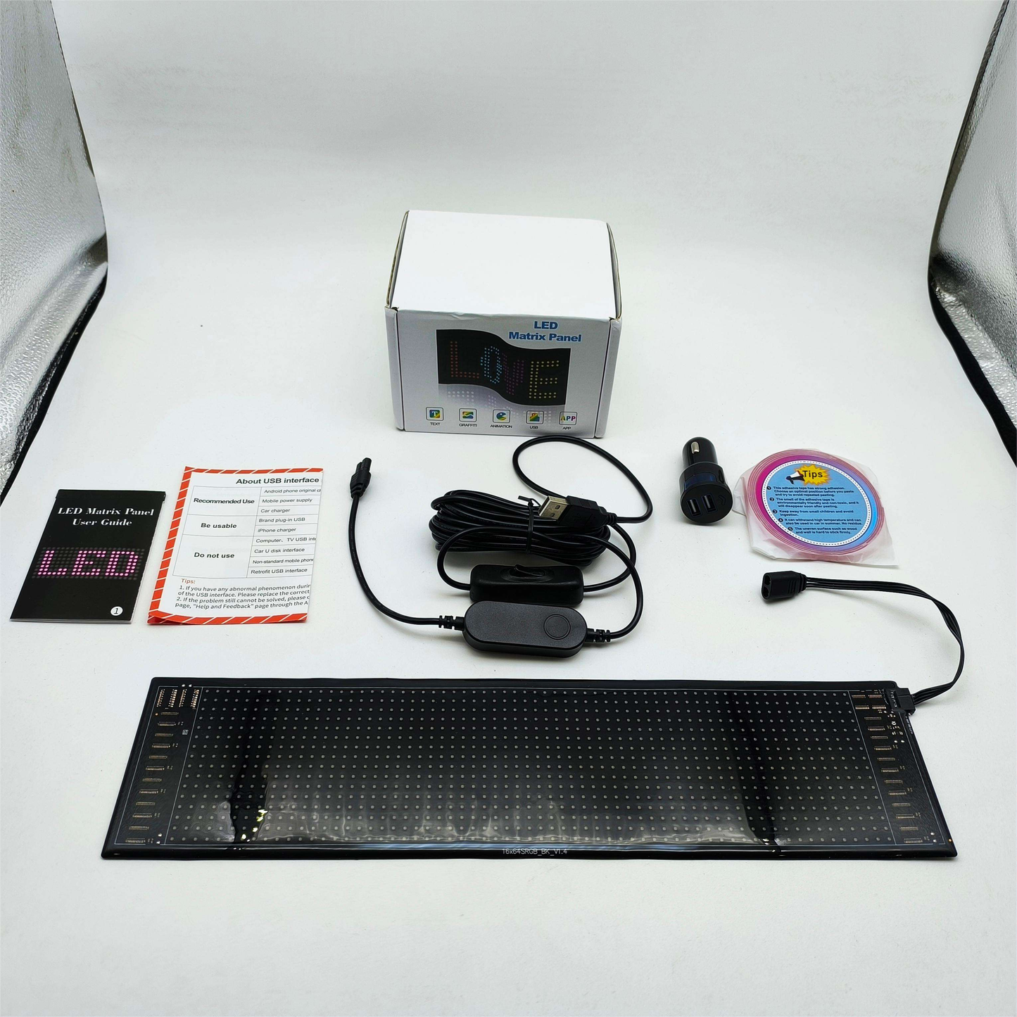 ED सफ्ट स्क्रिन (फ्लेक्सिबल) कार पछाडिको सिसा विज्ञापन स्क्रिन 🚗💡