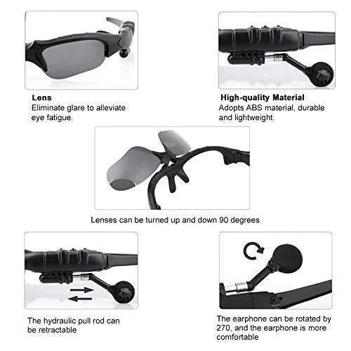 💖 Bluetooth Sports Sunglasses – Flip-Up Mirrored Lenses 🕶️