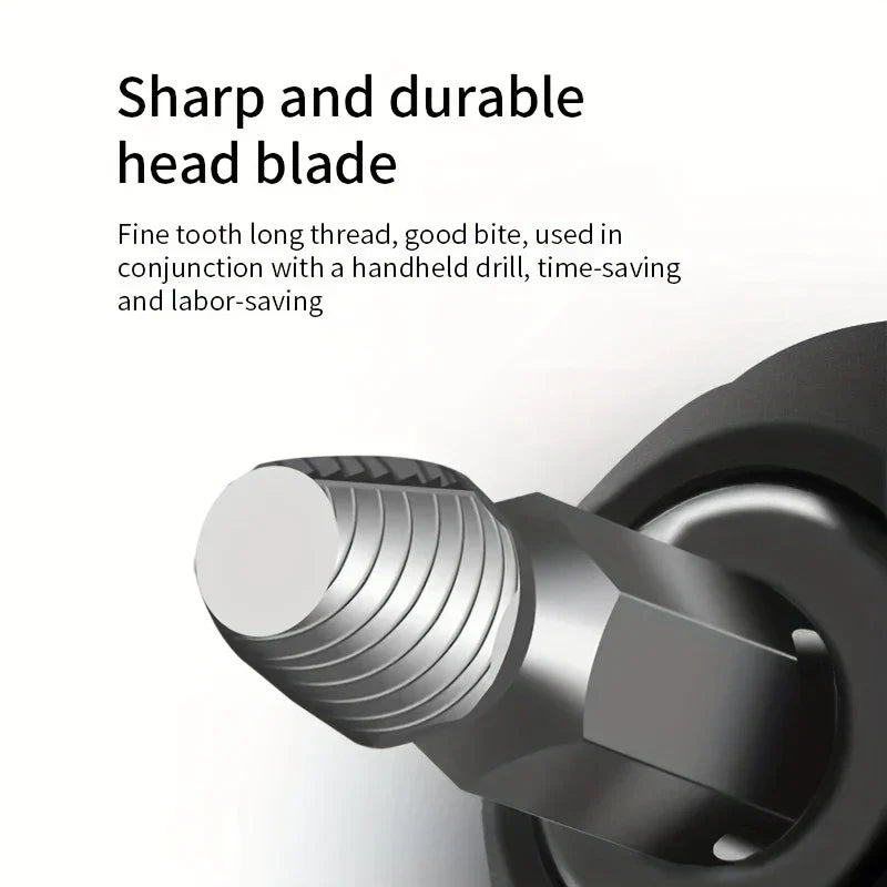 ५ वटा बिग्रिएका स्क्रू निकाल्ने ड्रिलहरूको सेट" ✅