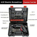 🔥🛠️Rechargeable electric hand drill, high-power hand drill, hardware tools, multi-functional power tools