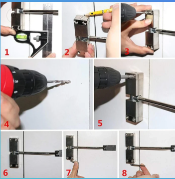 🚪 साइलेंट स्प्रिङ-लोडेड ढोका क्लोजर – स्टेनलेस स्टील एडजस्टेबल अटोमेटिक ढोका क्लोजर