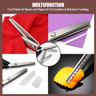 DIY बाक्लो र धारिलो लेस काँचो काँचो (Scissors)