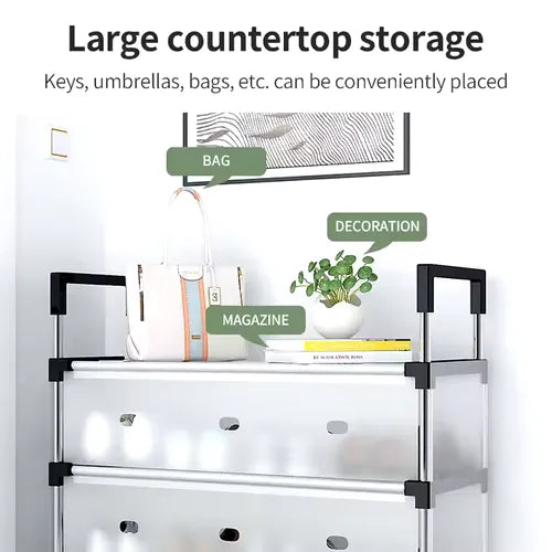👟 Multi-Tier Dust-Proof Shoe Rack 🌟