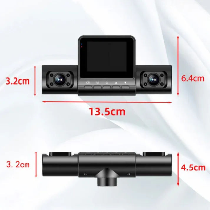 🚗 **१०८०पी ४-च्यानल कार क्यामेरा नाइट भिजनसहित**
