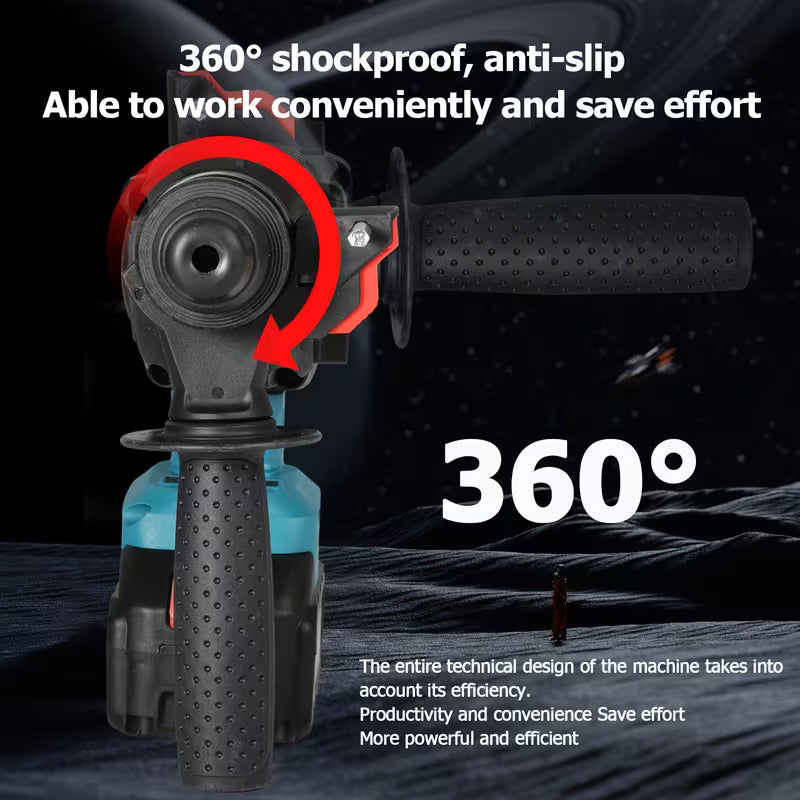 Cordless Electric Hammer Drill