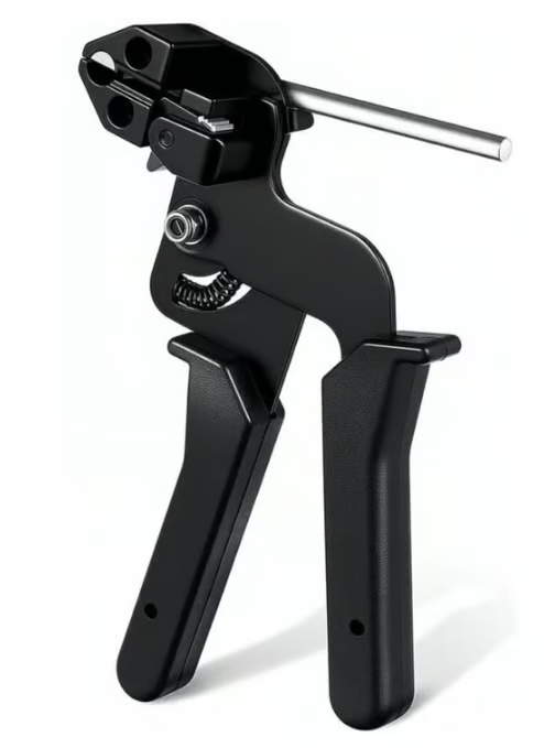 🔥Stainless Steel Cable Tie Gun with Metal Zip Ties（100PC）