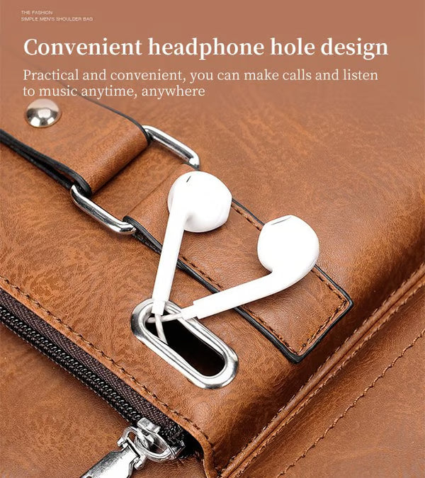 पुरुष र महिलाका लागि कूल बिजनेस शोल्डर क्रसबडी ब्याग