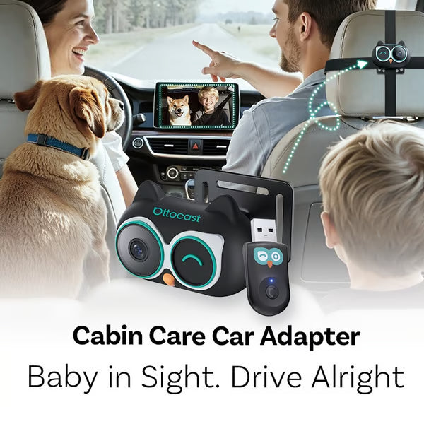 Owl Child Monitor Wireless CarPlay Adapter