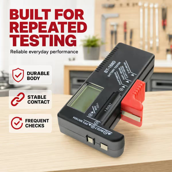 🔋Universal Digital Battery Tester,