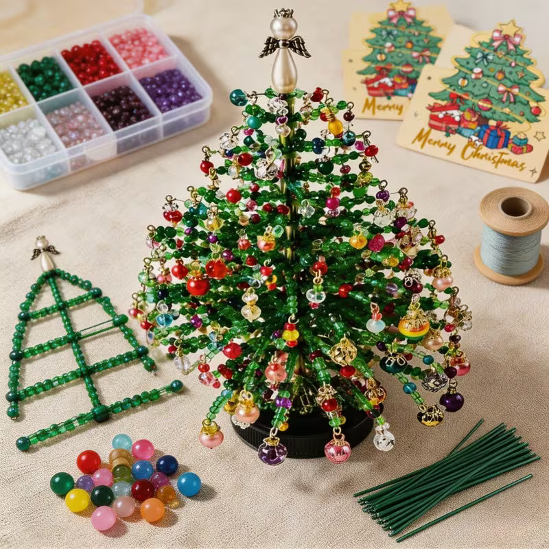 Beaded Mini Christmas Tree Making Kit