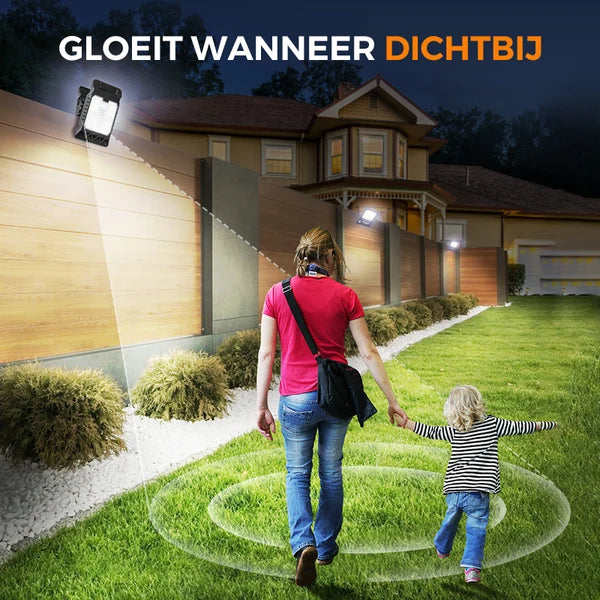 🌿 Solar clip light with motion sensor – Perfect for the garden, balcony, and patio! 🏡✨