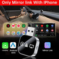📶 3 in 1 Screen Mirror iOS Phone, wired to wireless Carplay adapter