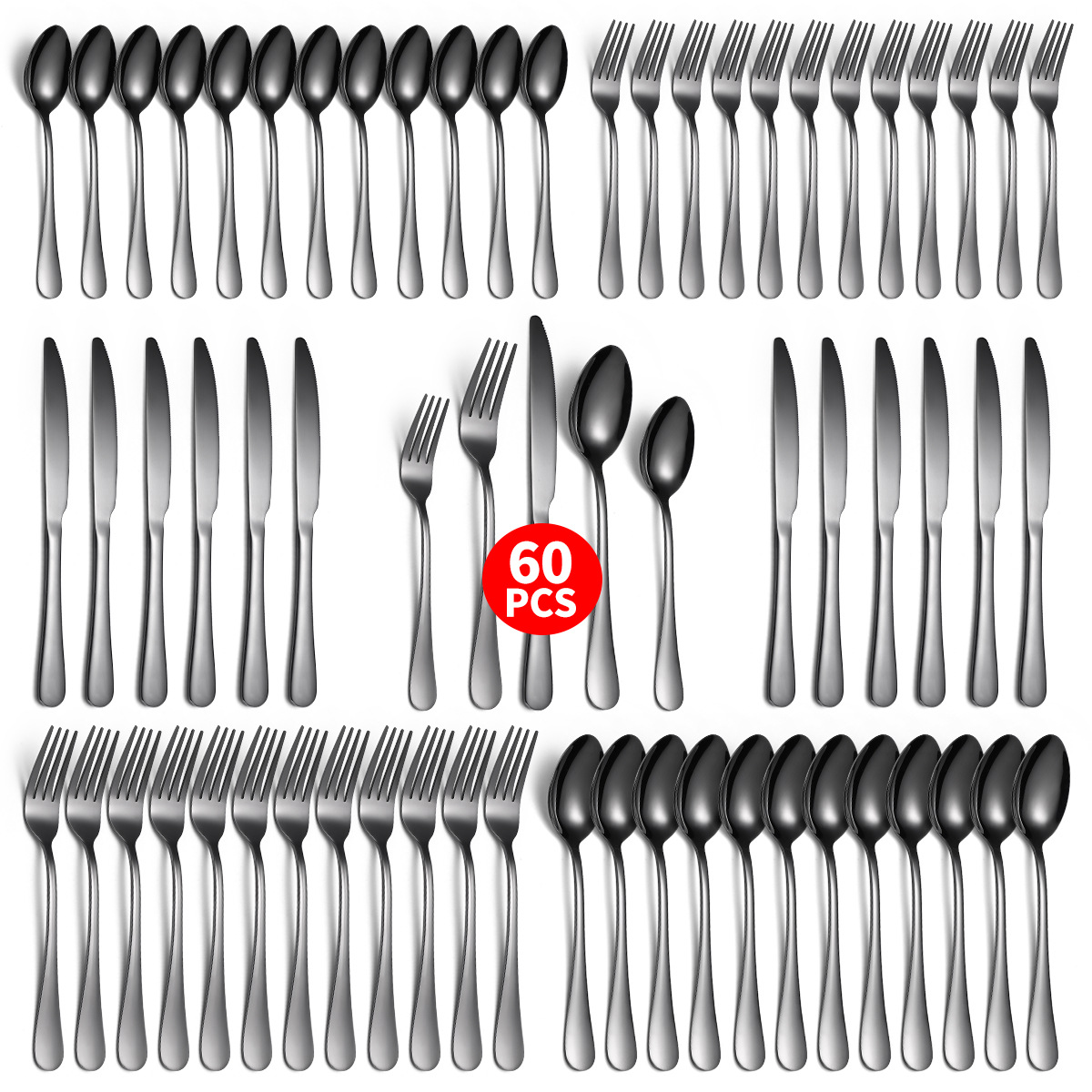 Mirror Polish Families Hotels Knives Forks Spoons