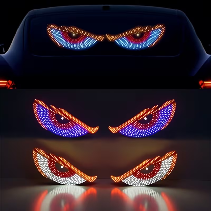 USB डेमोन आइ LED — १६ रंग, प्लग & प्ले, ब्याट्री बिना चल्ने