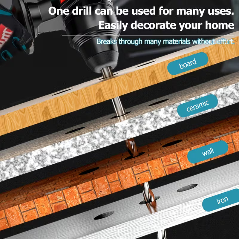 Cordless Electric Hammer Drill