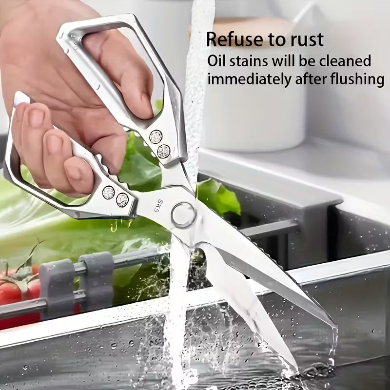 ड्युटी स्टेनलेस स्टिल किचन कैंची