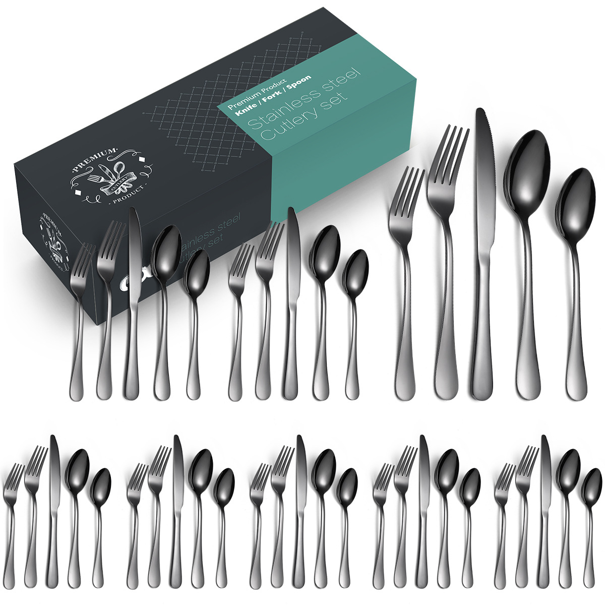 Mirror Polish Families Hotels Knives Forks Spoons