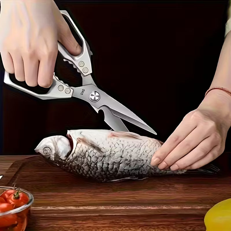 ड्युटी स्टेनलेस स्टिल किचन कैंची