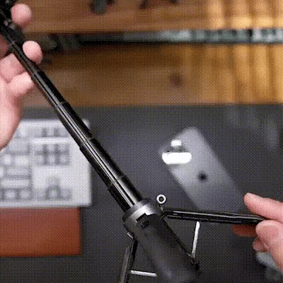 3 in 1 Pocket-sized Folding Bluetooth Selfie Stick Built-in Tripod