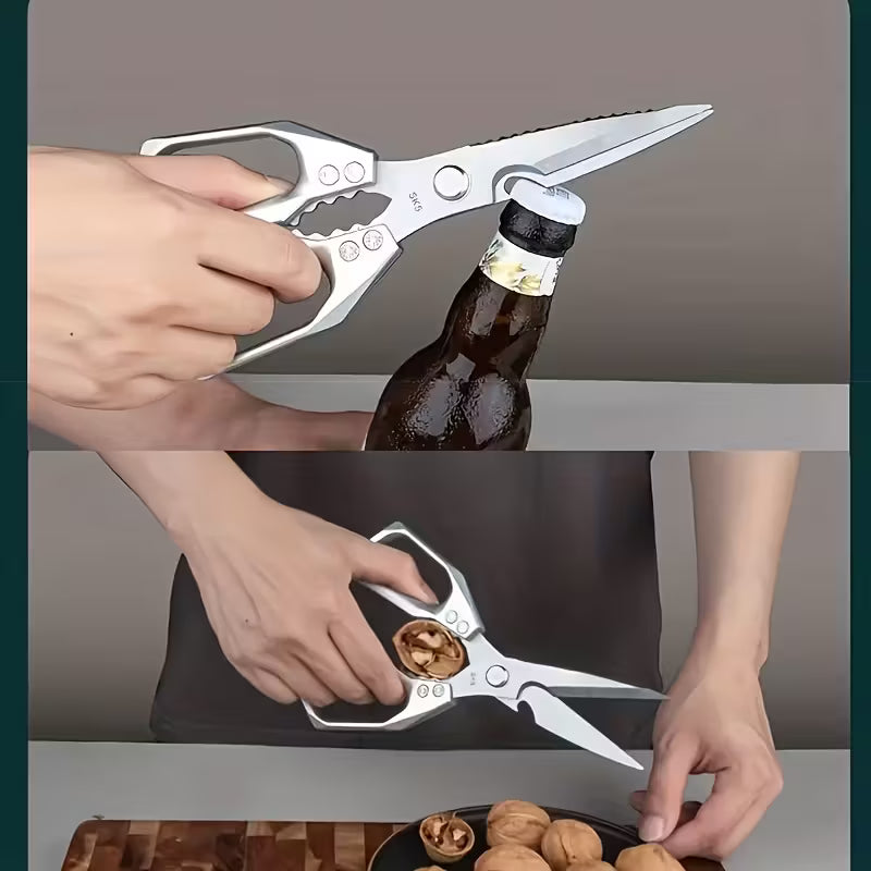 ड्युटी स्टेनलेस स्टिल किचन कैंची