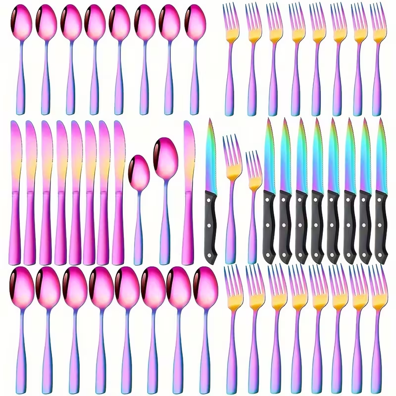 Mirror Polish Families Hotels Knives Forks Spoons