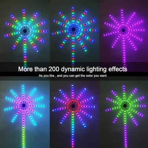 Bluetooth Smart Fireworks Led Light