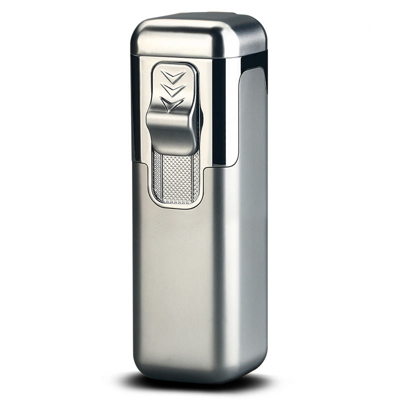 नयाँ क्रिएटिभ क्लासिक रिफिल योग्य फायरप्लेस ग्यास 4-जेट फ्लेम सिगार टर्च – विन्डप्रूफ बुटेन लाइटर