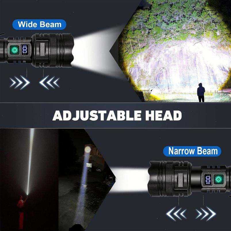 Rechargeable Waterproof LED Flashlights