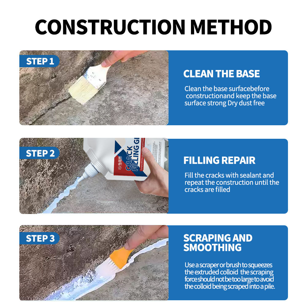 Heavy-Duty Concrete Crack Repair Adhesive