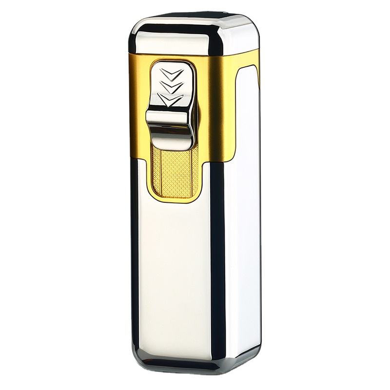 नयाँ क्रिएटिभ क्लासिक रिफिल योग्य फायरप्लेस ग्यास 4-जेट फ्लेम सिगार टर्च – विन्डप्रूफ बुटेन लाइटर