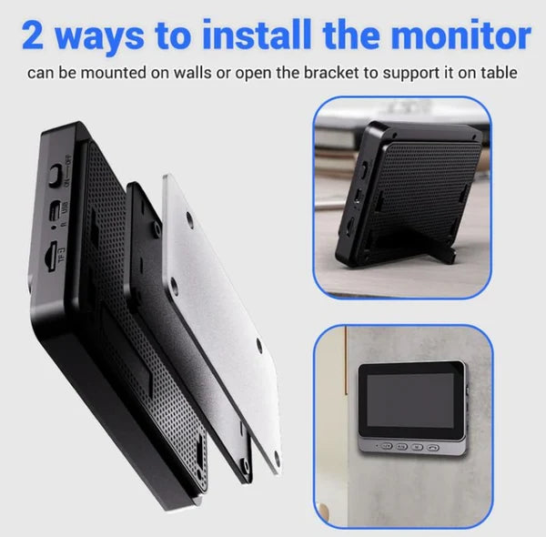 🚪 Wireless Doorbell Camera – 1080P