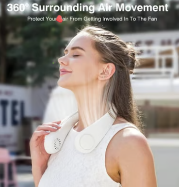 पोर्टेबल घाँटी पंखा 🔥