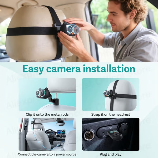 Owl Child Monitor Wireless CarPlay Adapter