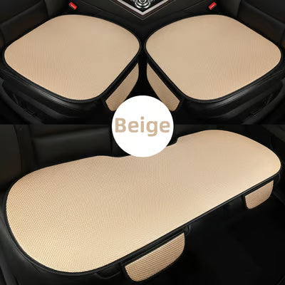 ❄️गर्मीमा प्रयोग हुने आईस सिल्क सास फेर्न सकिने नन-स्लिप कार सिट कभर